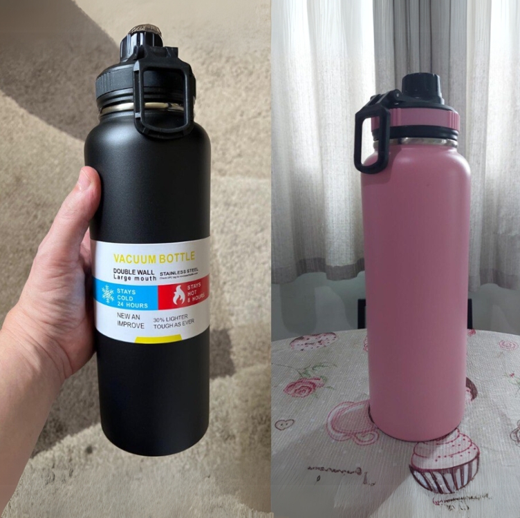 Garrafa Térmica Duplamente Isolada a Vácuo, 1200ml, Mantém Bebidas Quentes por 8 Horas e Geladas por 12 Horas (Verde) Garrafa Térmica Duplamente Isolada a Vácuo, 1200ml, Mantém Bebidas Quentes por 8 Horas e Geladas por 12 Horas (Verde)