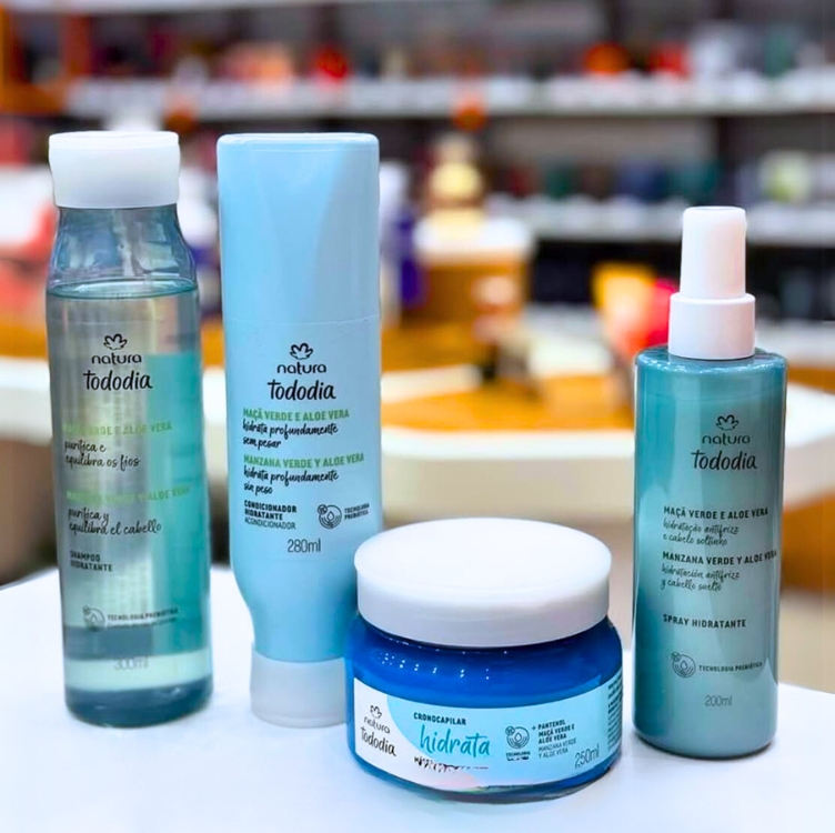 Kit Tododia Maçã Verde e Aloe Vera (4 produtos) Kit Tododia Maçã Verde e Aloe Vera (4 produtos)