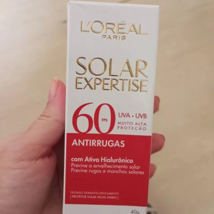 Protetor Solar Antirrugas Facial Fps60 40g L'oréal Paris Protetor Solar Antirrugas Facial Fps60 40g L'oréal Paris