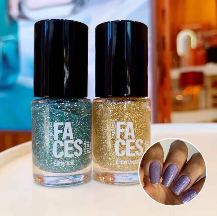 Esmalte Glitter Faces Esmalte Glitter Faces