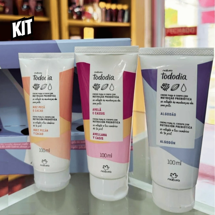 Presente Natura Tododia Trio Corporal Best Seller Presente Natura Tododia Trio Corporal Best Seller