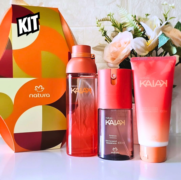 Presente Natura Kaiak Feminino (3 produtos) Presente Natura Kaiak Feminino (3 produtos)