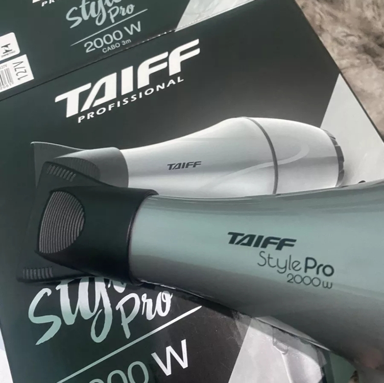 Secador De Cabelo Taiff Style Pro 5 Temperaturas 2000w 127v Secador De Cabelo Taiff Style Pro 5 Temperaturas 2000w 127v