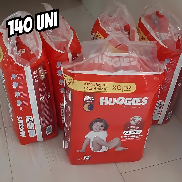 Huggies Fralda Supreme Care XXG 140 Un Huggies Fralda Supreme Care XXG 140 Un
