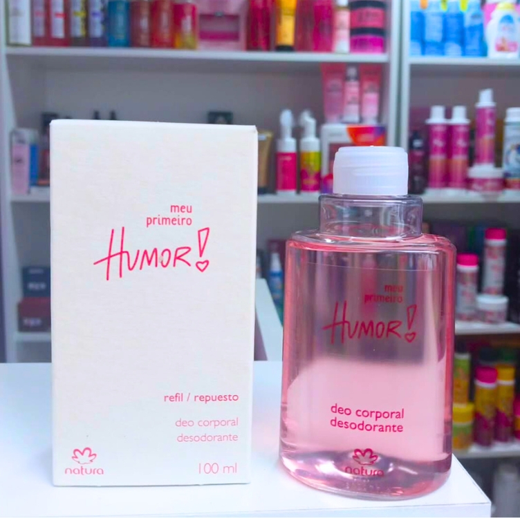 Refil Desodorante Corporal Meu Primeiro Humor Feminino Refil Desodorante Corporal Meu Primeiro Humor Feminino