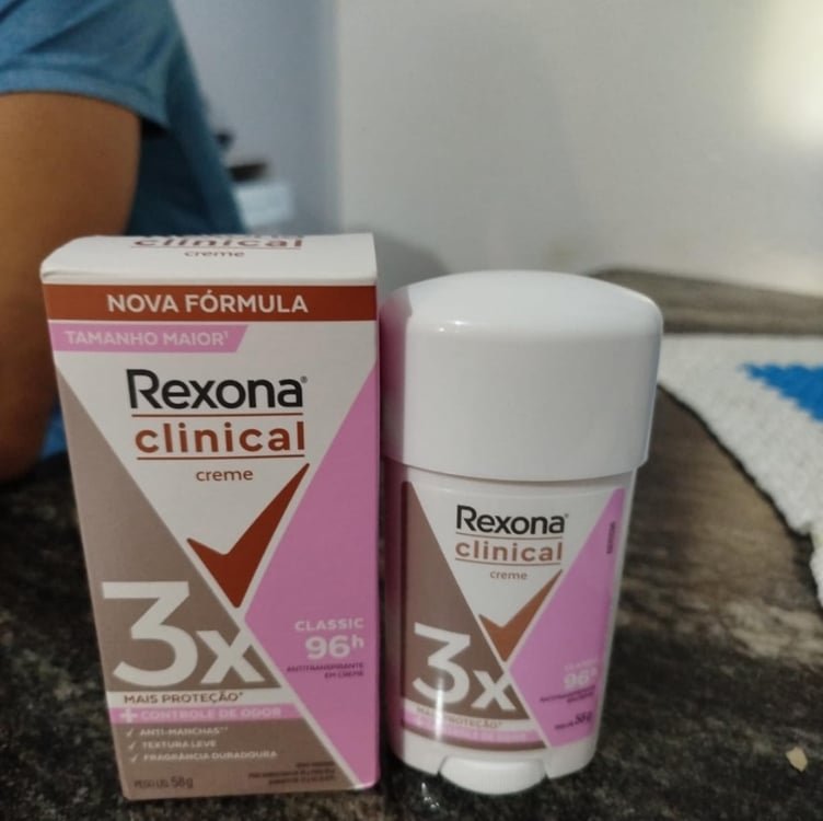 Rexona Clinical Antitranspirante Creme Extra Dry 58G Rexona Clinical Antitranspirante Creme Extra Dry 58G