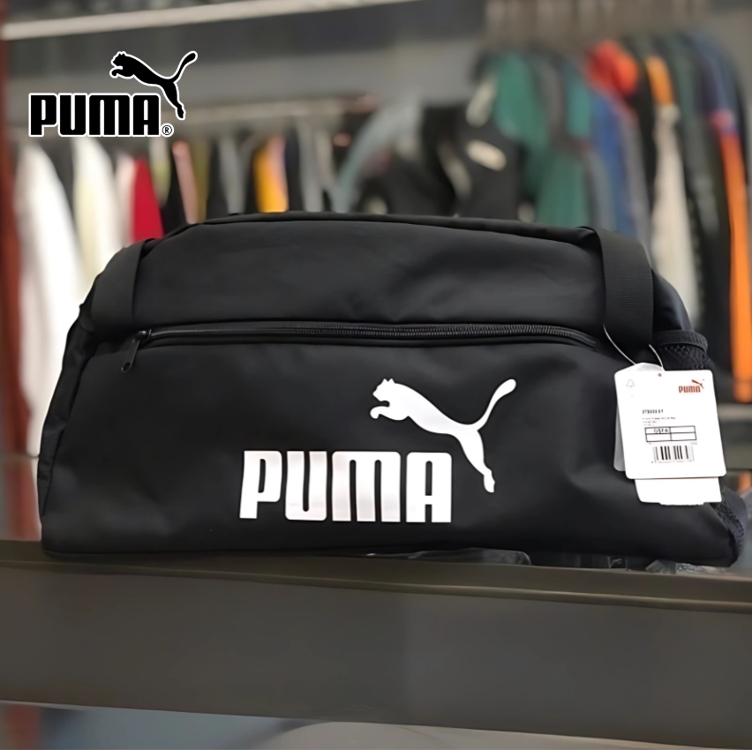 Bolsa Feminina Phase Small Sports Alça Ajustável preta Puma Bolsa Feminina Phase Small Sports Alça Ajustável preta Puma