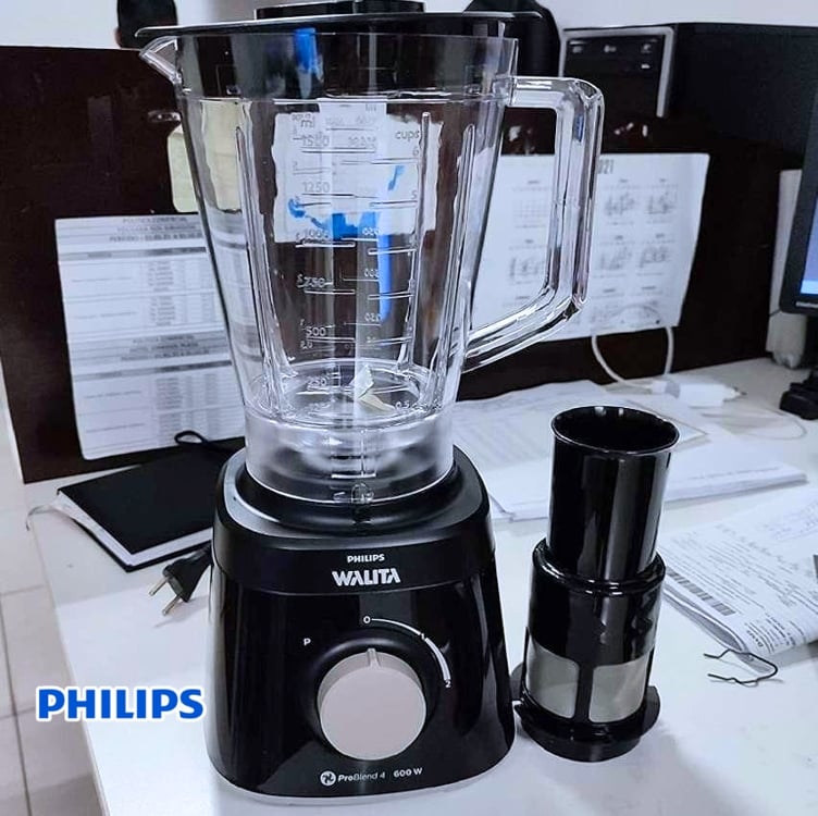 Liquidificador Philips Walita 600w 2 Velocidade Tritura Gelo Preto 127V Liquidificador Philips Walita 600w 2 Velocidade Tritura Gelo Preto 127V