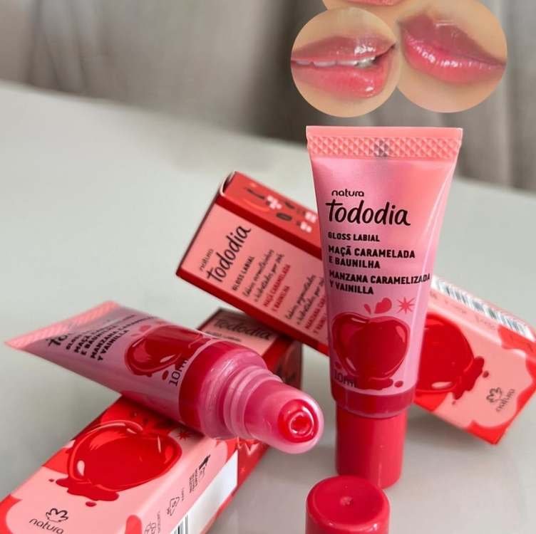 Gloss Labial Tododia Maçã Caramelada e Baunilha Gloss Labial Tododia Maçã Caramelada e Baunilha