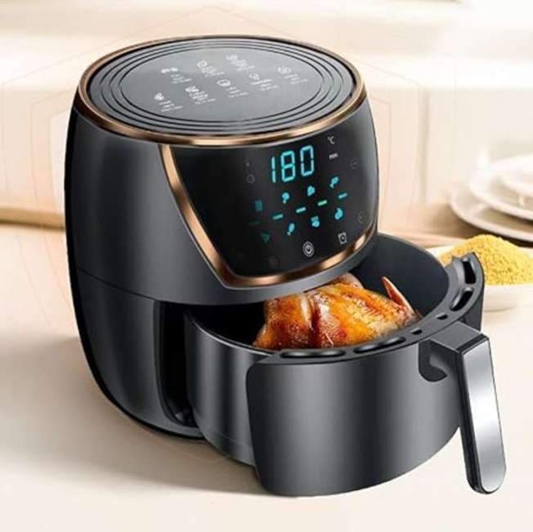 Air Fryer, Fritadeira sem Óleo, Fritadeira de Ar Grande Capacidade,1500W, 127V (WKK-002) Air Fryer, Fritadeira sem Óleo, Fritadeira de Ar Grande Capacidade,1500W, 127V (WKK-002)