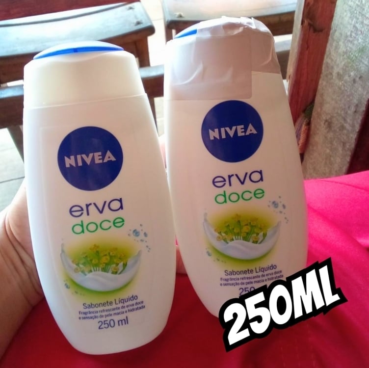 Nivea Sabonete Líquido Erva Doce 250ml - Fragrância Refrescante De Erva-doce, Sensação De Pele Macia E Hidratada Nivea Sabonete Líquido Erva Doce 250ml - Fragrância Refrescante De Erva-doce, Sensação De Pele Macia E Hidratada