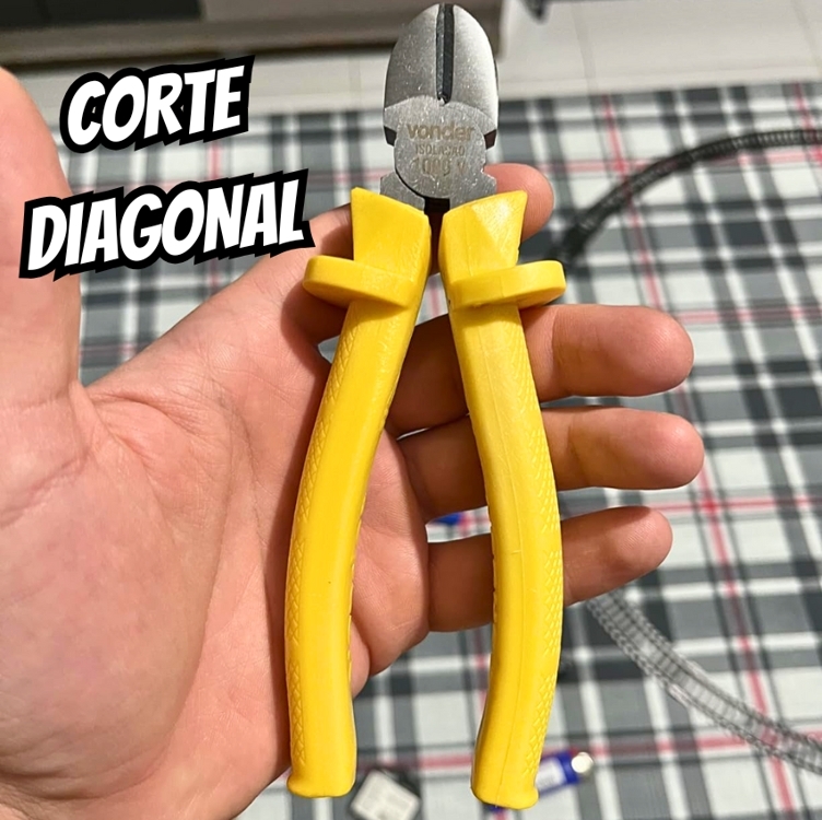 Alicate Corte Diagonal 6" 1.000 V, Vonder VDO88 Alicate Corte Diagonal 6" 1.000 V, Vonder VDO88