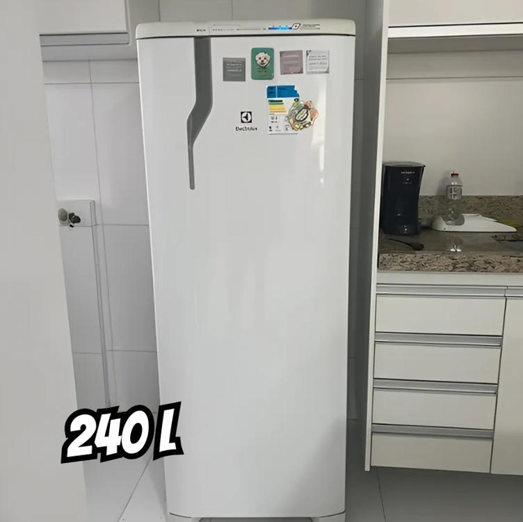 Geladeira/Refrigerador Electrolux Degelo Prático 240 Litros Cycle Defrost Branco RE31 - 110V Geladeira/Refrigerador Electrolux Degelo Prático 240 Litros Cycle Defrost Branco RE31 - 110V