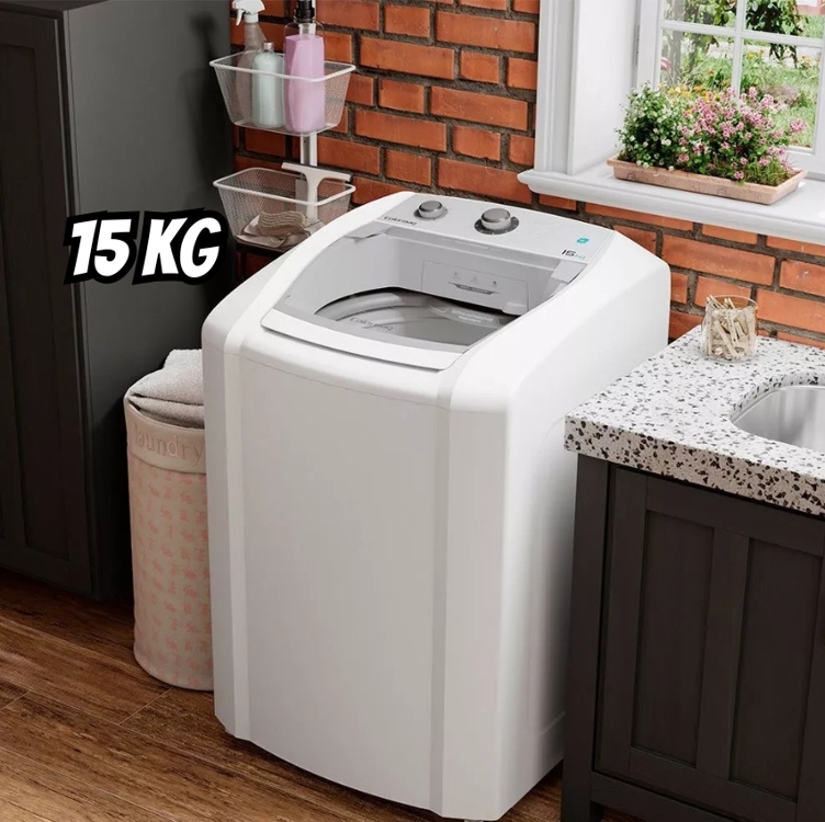 Máquina de lavar automática Colormaq LCA - 15kg branca 127 V Máquina de lavar automática Colormaq LCA - 15kg branca 127 V