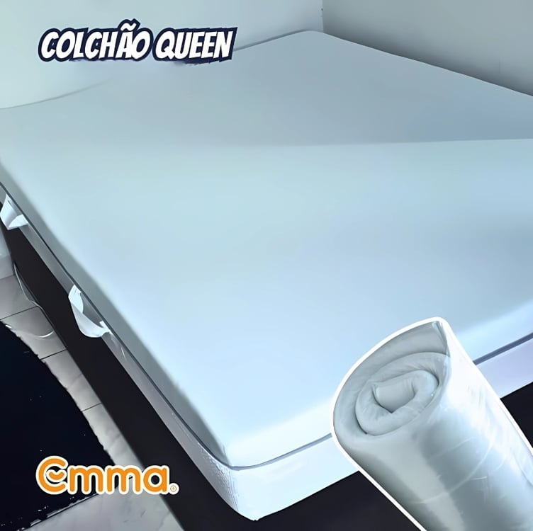 Colchão Queen Emma One Light Ortopédico - 10 Anos Garantia Colchão Queen Emma One Light Ortopédico - 10 Anos Garantia