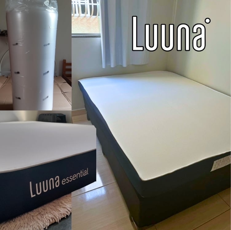 Colchão Queen Luuna Essential 1 Espuma Ergo D28 Ortopédico Firme Colchão Queen Luuna Essential 1 Espuma Ergo D28 Ortopédico Firme