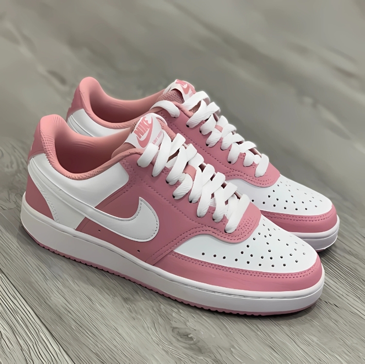 Tênis Nike Court Vision Low Next Nature Feminino - Rosa Tênis Nike Court Vision Low Next Nature Feminino - Rosa