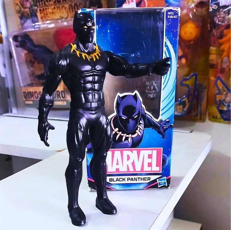Marvel Pantera Negra - Figura 20 cm, brinquedos de super-heróis | Marvel Pantera Negra - Figura 20 cm, brinquedos de super-heróis |