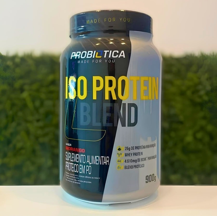Probiótica Iso Protein Blend - 900G Chocolate - Probiotica Probiótica Iso Protein Blend - 900G Chocolate - Probiotica