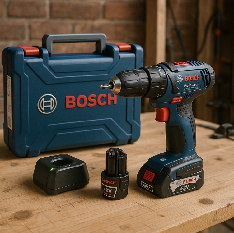 Bosch Parafusadeira Furadeira GSB 120-LI 12V com 2 baterias, 1 carregador e maleta Bosch Parafusadeira Furadeira GSB 120-LI 12V com 2 baterias, 1 carregador e maleta