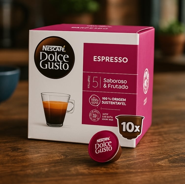 Nescafe Dolce Gusto, Espresso, 10 Cápsulas Nescafe Dolce Gusto, Espresso, 10 Cápsulas
