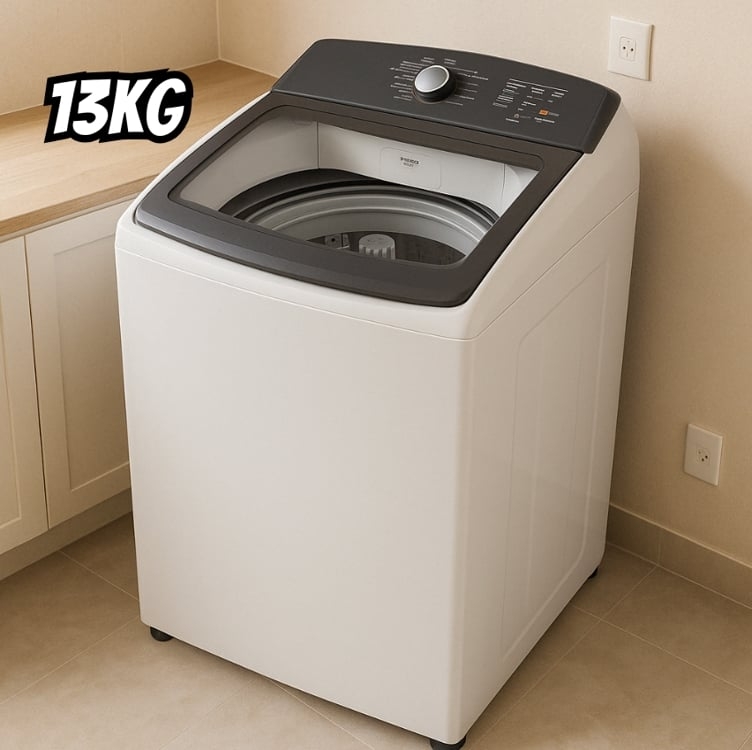 Lavadora de Roupas Brastemp BWK13AB com Ciclo Tira Manchas Advanced e Ciclo Antibolinha Branca - 13kg - 220V Lavadora de Roupas Brastemp BWK13AB com Ciclo Tira Manchas Advanced e Ciclo Antibolinha Branca - 13kg - 220V