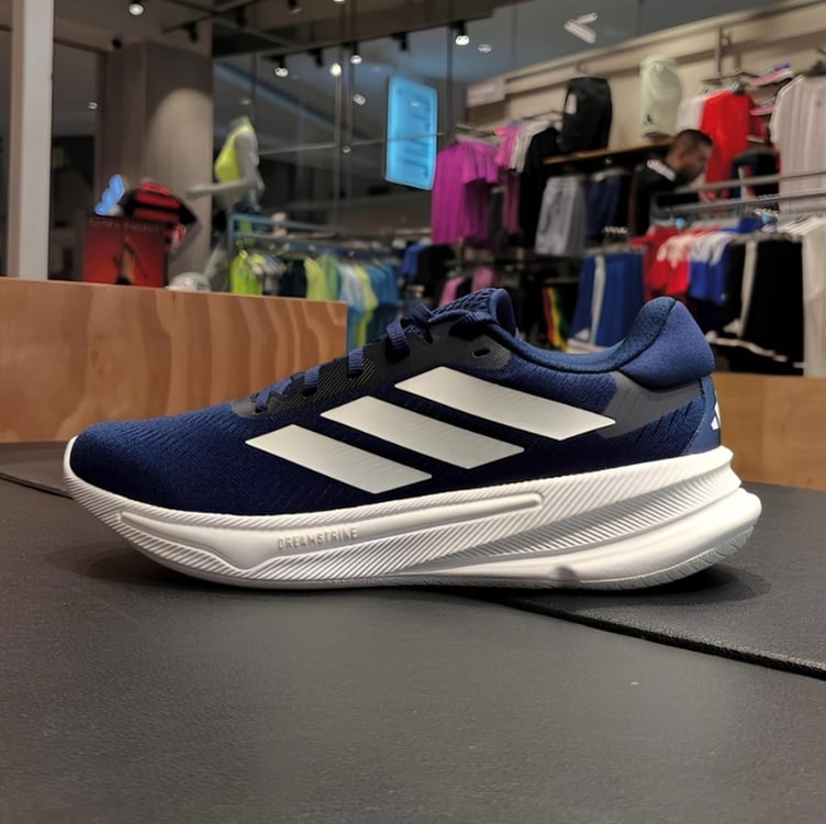 Tênis Adidas Supernova Ease Masculino - Cinza+Marinho Tênis Adidas Supernova Ease Masculino - Cinza+Marinho