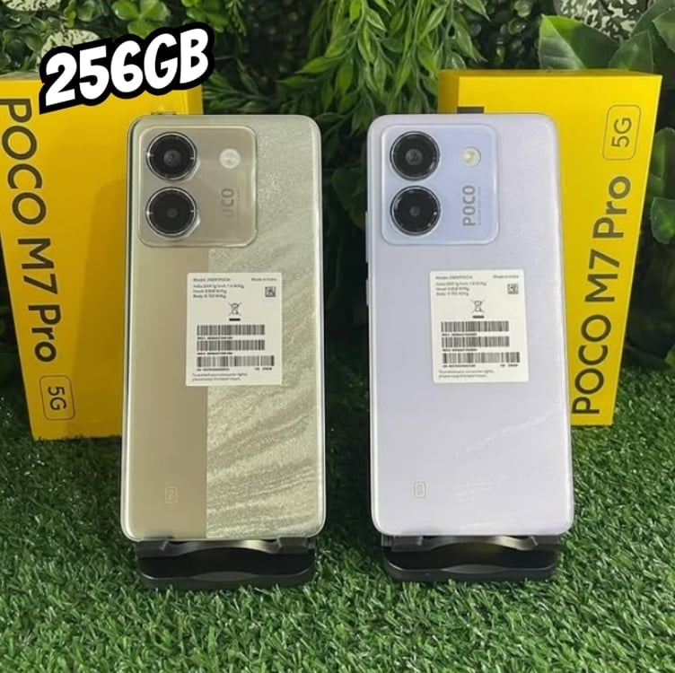 Xiaomi Smartphone POCO M7 Pro 5G 256GB | 8GB/12GB RAM | Processador Ultra Potente Dimensity 7025 | Tela AMOLED FHD+ 120Hz com Proteção Ocular | Bateria 5110mAh com 45W Turbo Charge (Roxo, 8+256GB) Xiaomi Smartphone POCO M7 Pro 5G 256GB | 8GB/12GB RAM | Processador Ultra Potente Dimensity 7025 | Tela AMOLED FHD+ 120Hz com Proteção Ocular | Bateria 5110mAh com 45W Turbo Charge (Roxo, 8+256GB)