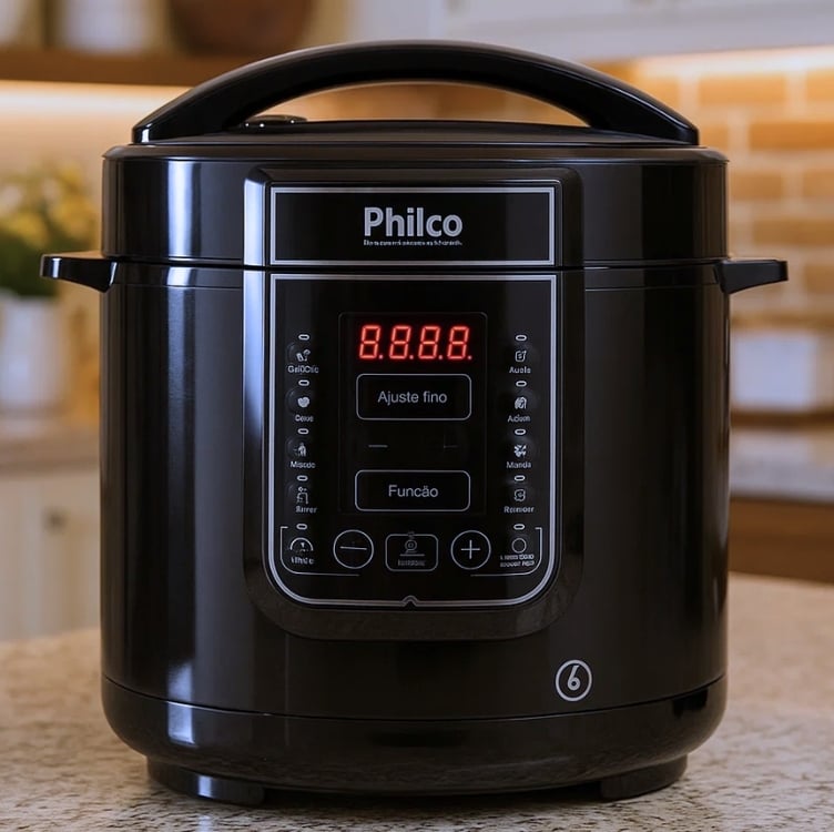 Panela De Pressão Ppp01p Philco 110v Panela De Pressão Ppp01p Philco 110v