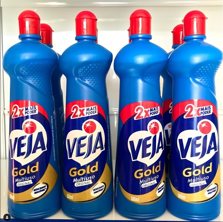 Veja Gold Original - Limpador Multiuso, 500ml | Veja Gold Original - Limpador Multiuso, 500ml |