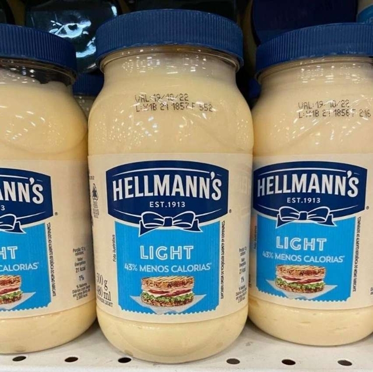 Hellmann´s Maionese Light 500G Hellmann´s Maionese Light 500G