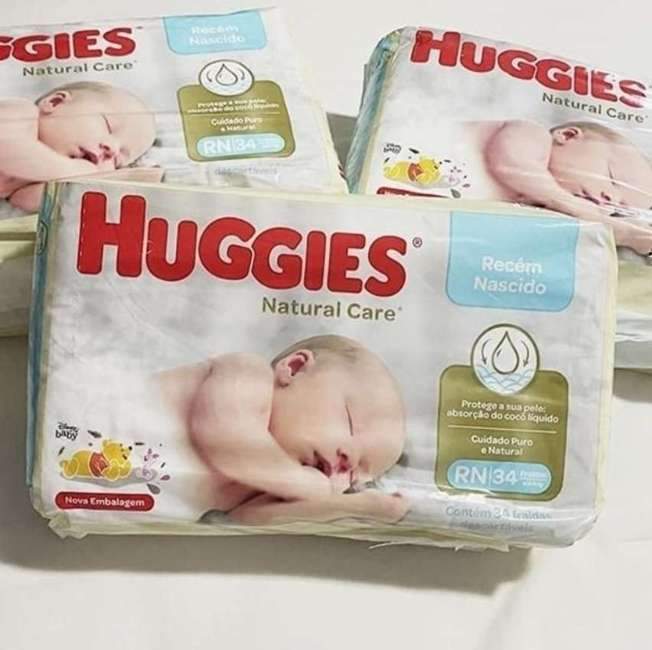 Huggies Natural Care Rn - Fralda Recém-nascido, 34 Unidades(pacote Pode Variar) Huggies Natural Care Rn - Fralda Recém-nascido, 34 Unidades(pacote Pode Variar)