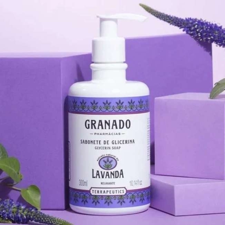 Granado Sabonete Líquido Terrapeutics Lavanda Lilás 300Ml Granado Sabonete Líquido Terrapeutics Lavanda Lilás 300Ml