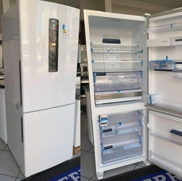 Geladeira Electrolux Inverse Inverter Efficient Com Autosens Cor Branco 110V Geladeira Electrolux Inverse Inverter Efficient Com Autosens Cor Branco 110V