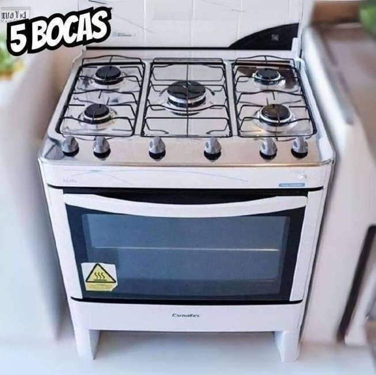Fogão 5 Bocas Esmaltec Ágata Branco - Bivolt Fogão 5 Bocas Esmaltec Ágata Branco - Bivolt