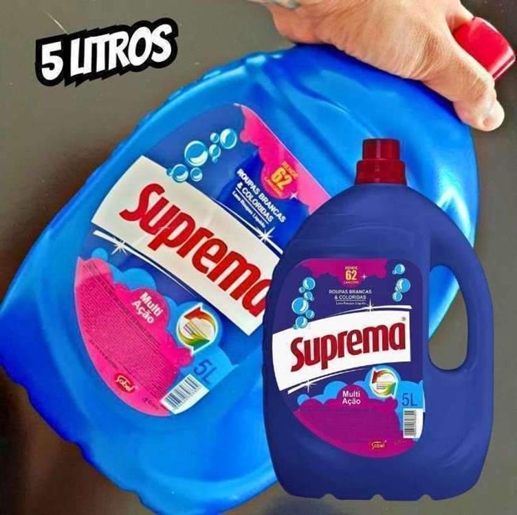 Lava Roupas 5L, Suprema, Azul Lava Roupas 5L, Suprema, Azul