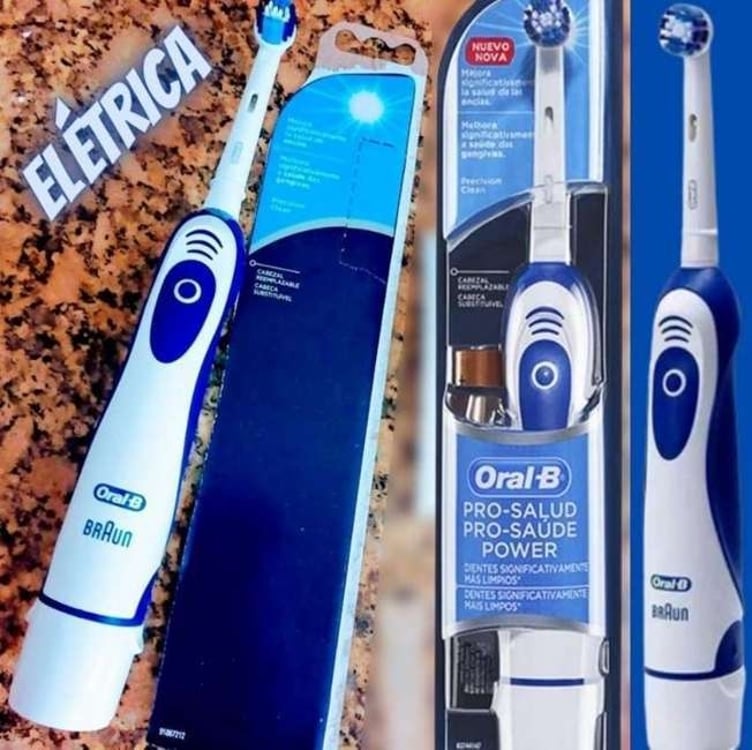 Escova Dental Elétrica Oral-b Pro-saúde Power + 2 Pilhas Escova Dental Elétrica Oral-b Pro-saúde Power + 2 Pilhas