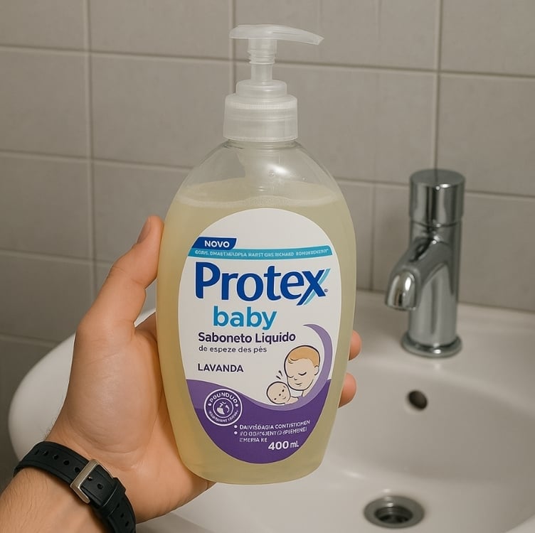 Sabonete Líquido para bebês Protex Baby Lavanda 400ml Sabonete Líquido para bebês Protex Baby Lavanda 400ml