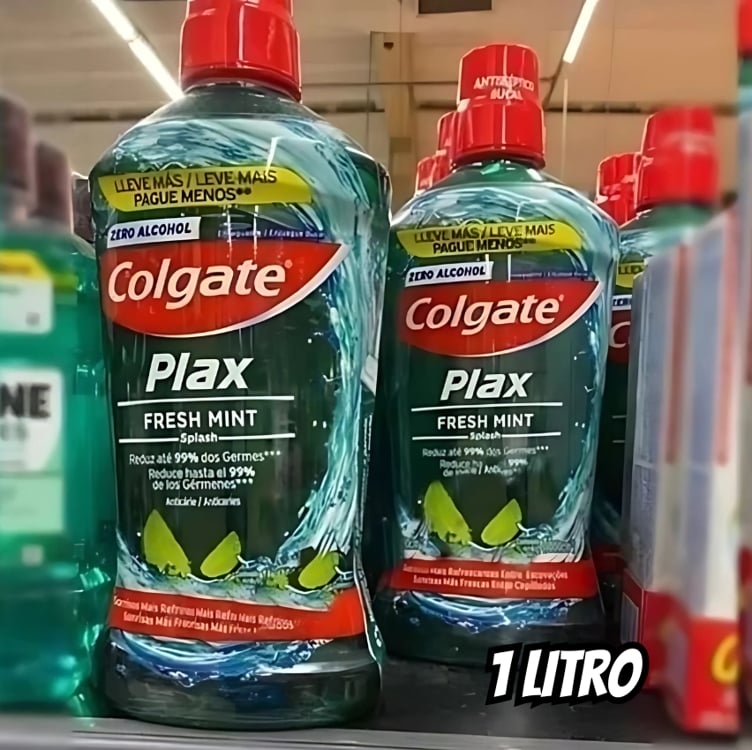 Colgate Enxaguante Bucal Colgate Plax Fresh Mint 1000 Ml Colgate Enxaguante Bucal Colgate Plax Fresh Mint 1000 Ml