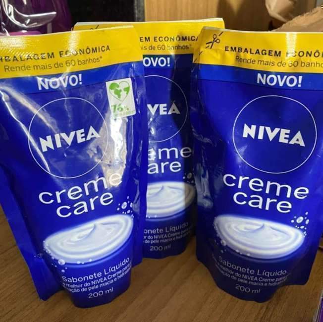 Nivea Sabonete Líquido Refil Creme Care 200ml - Sensação De Pele Intensamente Hidratada Com O Melhor Do Nivea Creme Nivea Sabonete Líquido Refil Creme Care 200ml - Sensação De Pele Intensamente Hidratada Com O Melhor Do Nivea Creme