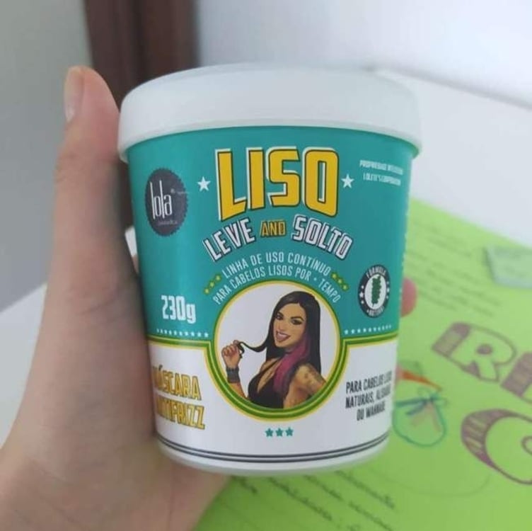 Lola Cosmetics, Máscara Liso, Leve And Solto, 230 g Lola Cosmetics, Máscara Liso, Leve And Solto, 230 g