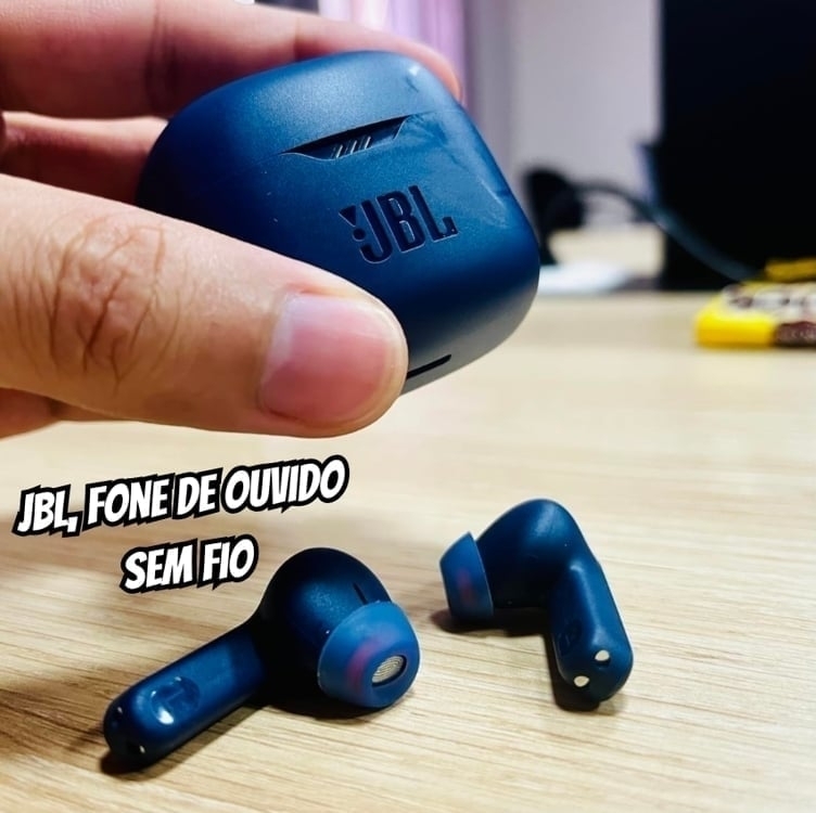 Fone De Ouvido Jbl Tune Buds Sem Fio Com Cancelamento Ruído Fone De Ouvido Jbl Tune Buds Sem Fio Com Cancelamento Ruído