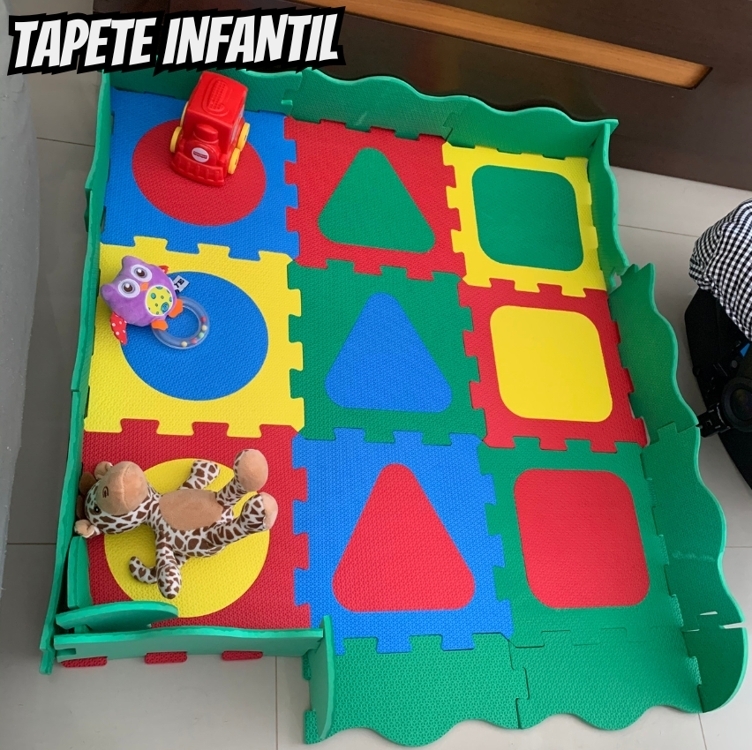Meu Tapetinho - Tapete para Atividades - Toyster Brinquedos Meu Tapetinho - Tapete para Atividades - Toyster Brinquedos