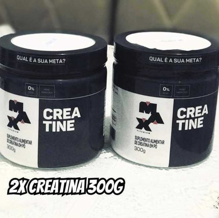 Kit 2x Creatina 300g Max Titanium Monohidratada em Pó Sem Sabor Kit 2x Creatina 300g Max Titanium Monohidratada em Pó Sem Sabor