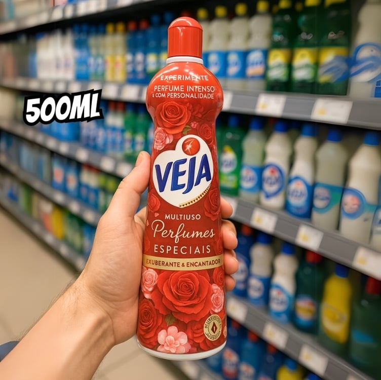 Limpador Multiuso Veja Perfumado Jojo Marcante e Envolvente 500ml Limpador Multiuso Veja Perfumado Jojo Marcante e Envolvente 500ml