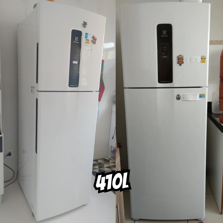 Geladeira Electrolux Frost Free Inverter 410L Efficient com AutoSense Duplex Branca (IF46) 127V Geladeira Electrolux Frost Free Inverter 410L Efficient com AutoSense Duplex Branca (IF46) 127V