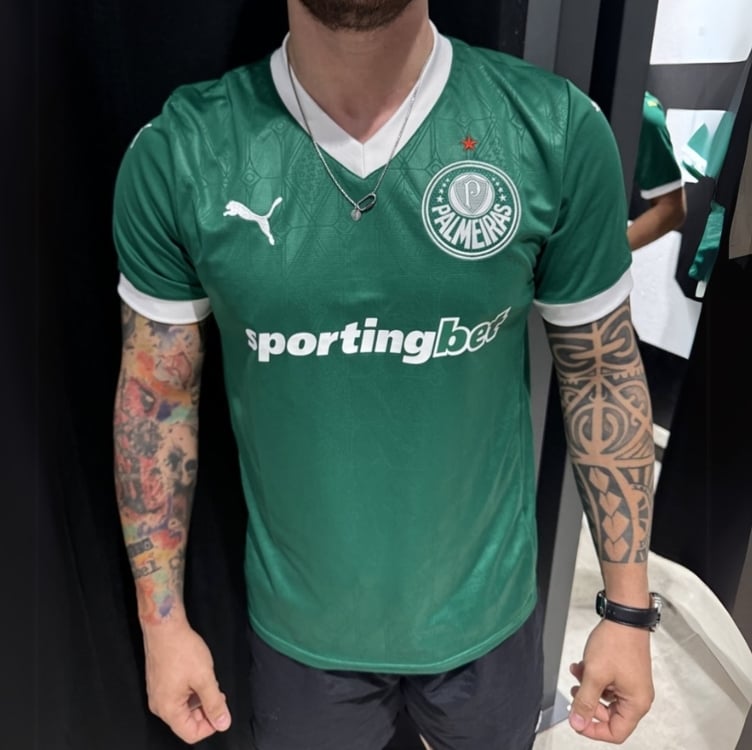 Camisa Palmeiras Torcedor Masculina 25/26 Camisa Palmeiras Torcedor Masculina 25/26