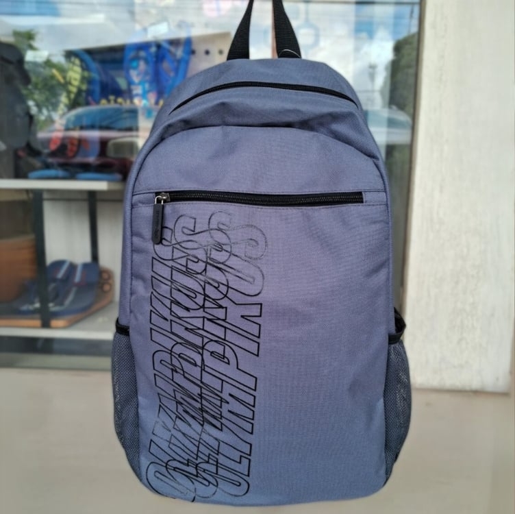 Mochila Masculina E Feminina Oiwb221808 Basic Olympikus Cor PITCH GRAY/PRETO Desenho do tecido Liso Mochila Masculina E Feminina Oiwb221808 Basic Olympikus Cor PITCH GRAY/PRETO Desenho do tecido Liso