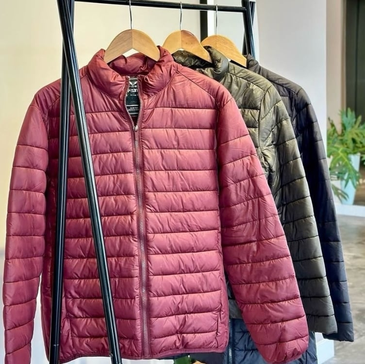 Jaqueta Puffer Broken Rules Nylon Masculina - Vinho Jaqueta Puffer Broken Rules Nylon Masculina - Vinho