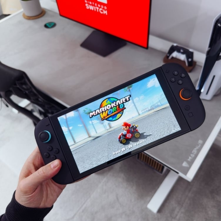 Console Nintendo Switch 2, 256GB, Preto, Azul e Vermelho Console Nintendo Switch 2, 256GB, Preto, Azul e Vermelho